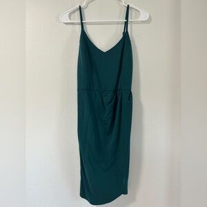 Green Spaghetti Strap Dress Size Large